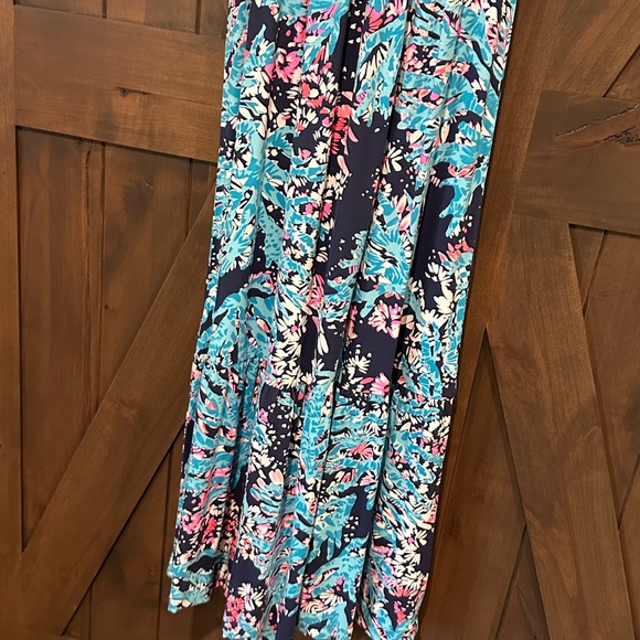 Lilly Pulitzer Mylea Flounce Maxi Dress Size small - Picture 4 of 6